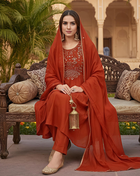 The Elira Forest Dream Set-Terracotta Glow