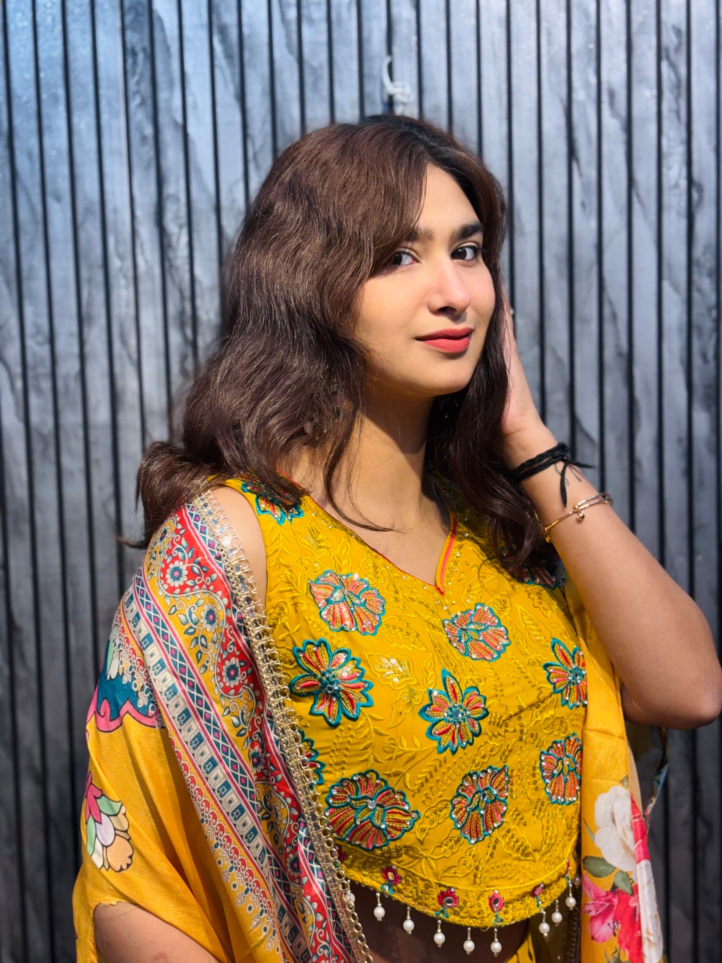 Elira “Sunlit Royale” Hand-Embroidered Drape Set