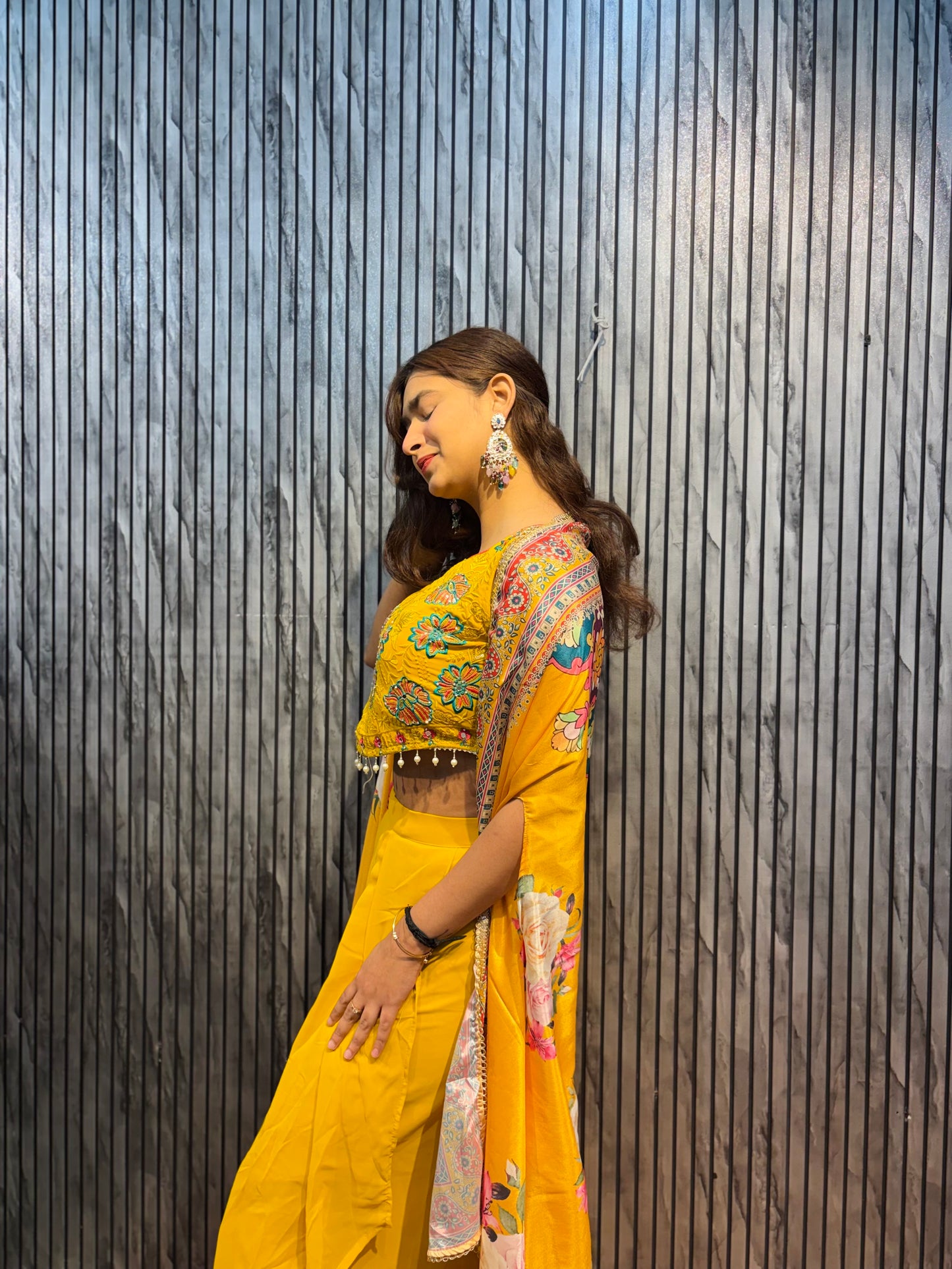 Elira “Sunlit Royale” Hand-Embroidered Drape Set