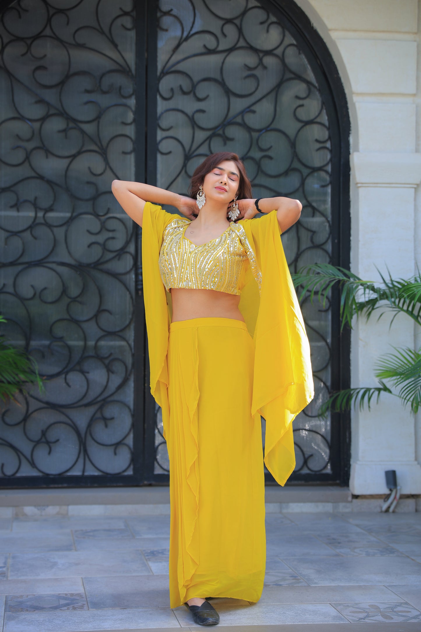 Golden Glow Cape Set – Sunshine Edition by Elira