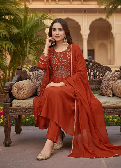 The Elira Forest Dream Set-Terracotta Glow
