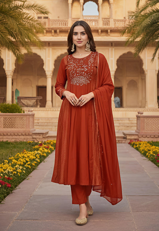 The Elira Forest Dream Set-Terracotta Glow
